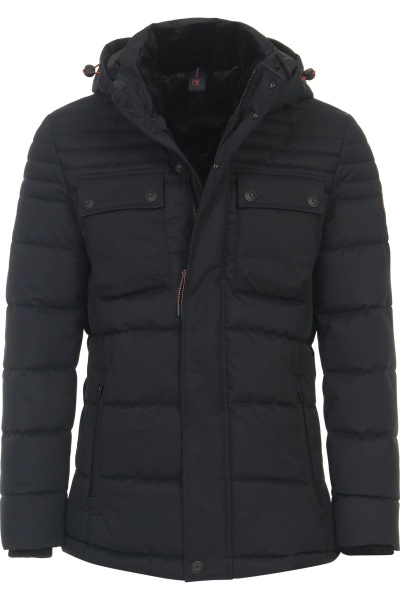 Куртка с капюшоном мужская / Синий / 56