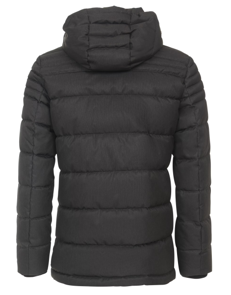 Куртка с капюшоном мужская / Темно-серый / 56