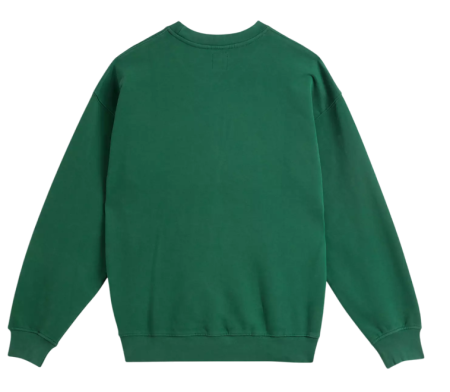 Свитшот хлопковый мужской / Зеленый / 44