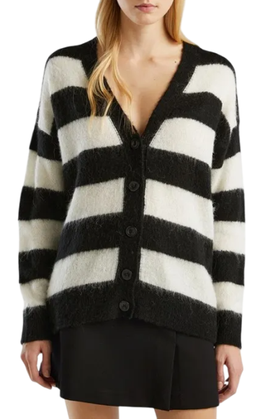 Кардиган с шерстью женский / Белый / 44