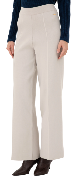 Брюки широкого кроя женские / Бежевый / 44