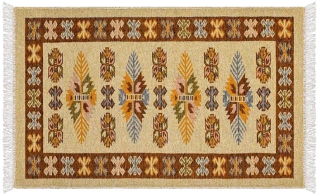 Коврик с хлопком, 70х140 см / Желтый / 70х140