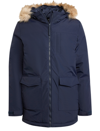 Парка утепленная мужская / Синий / 42