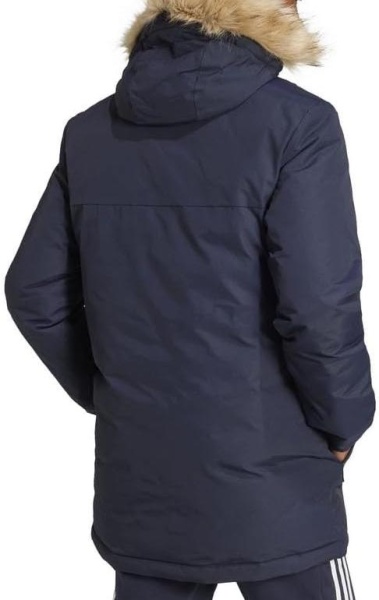 Парка утепленная мужская / Синий / 42