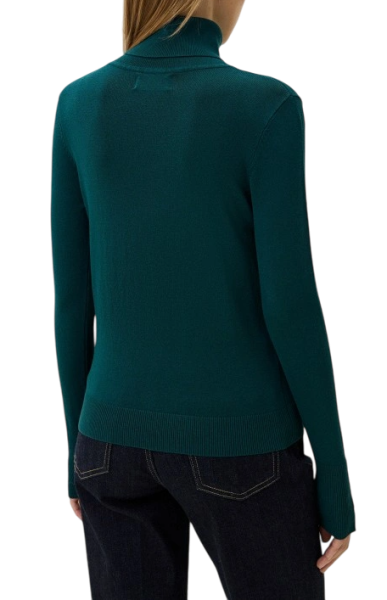 Водолазка базовая женская / Зеленый / 40