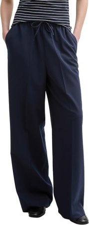 Брюки широкие женские / Синий / 52