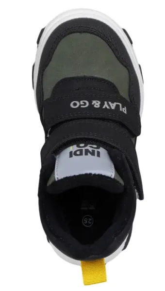 Ботинки на липучках для мальчика / Хаки / 30