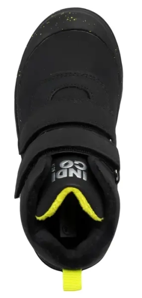 Ботинки на липучках для мальчика / Черный / 27