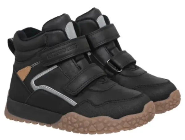Ботинки на липучках для мальчика / Черный / 27