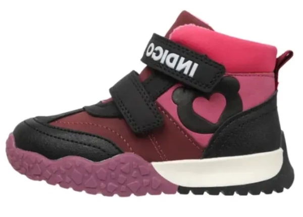 Ботинки на липучках для девочки / Светло-розовый / 25