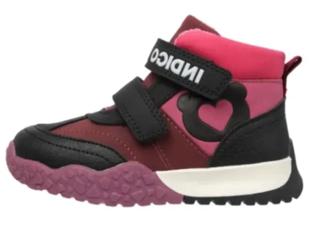 Ботинки на липучках для девочки / Светло-розовый / 29