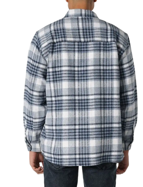 Рубашка с длинным рукавом мужская / Тёмно-синий / 46