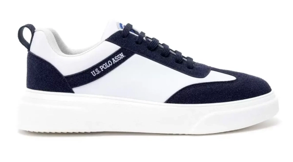 Кеды с логотипом мужские / Тёмно-синий / 44