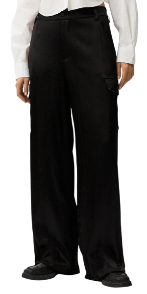 Брюки карго женские / Черный / 42