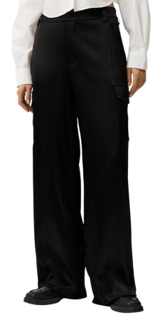 Брюки карго женские / Черный / 42