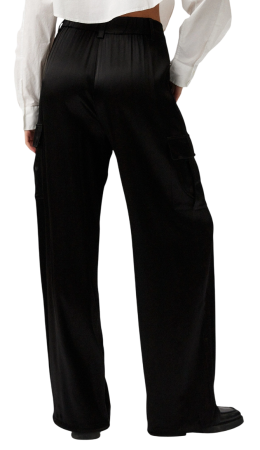 Брюки карго женские / Черный / 42