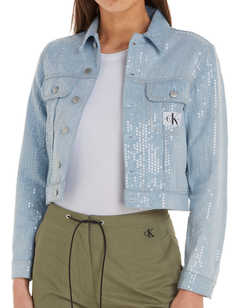 Куртка хлопковая женская / Голубой / 42