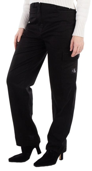 Брюки карго женские / Черный / 46