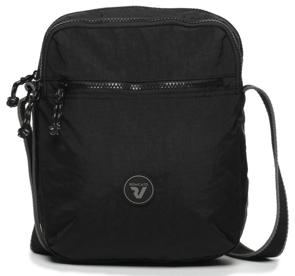 Сумка через плечо мужская / Черный / S