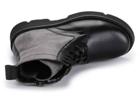 Ботинки из кожи для девочки  / Черный / 32