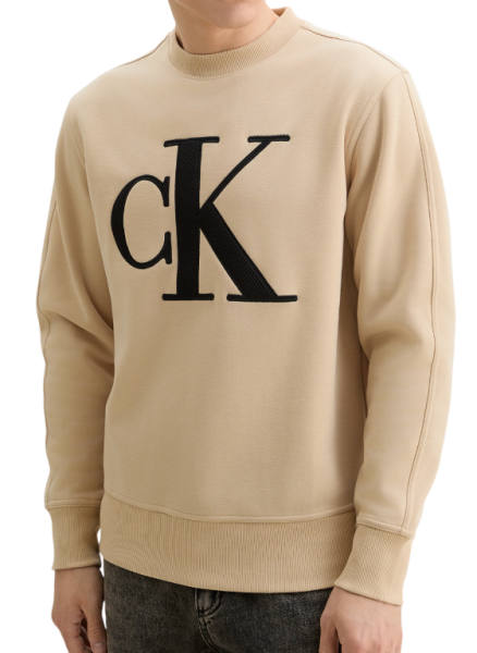 Свитшот с логотипом мужской / Бежевый / 50