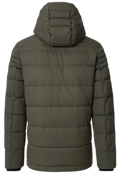 Куртка с капюшоном мужская / Хаки / 56