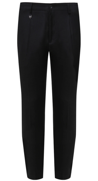 Брюки мужские со стандартной посадкой / Черный / 46