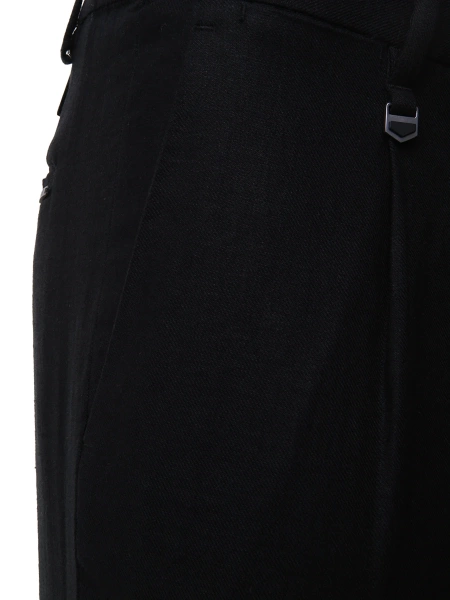 Брюки мужские со стандартной посадкой / Черный / 46