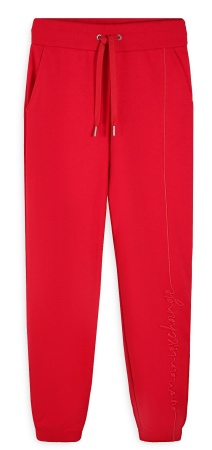 Брюки из хлопка женские / Красный / 40