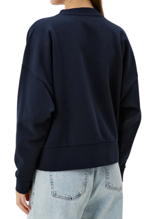 Свитшот с принтом женский / Синий / 44