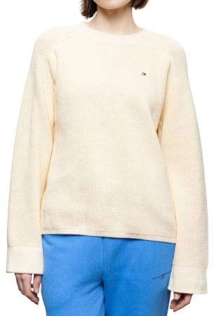 Джемпер хлопковый женский / Бежевый / 40