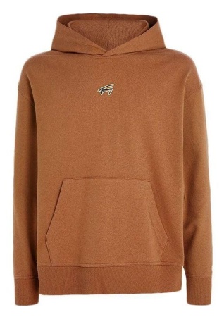 Худи с логотипом мужское / Коричневый / 46