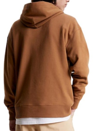 Худи с логотипом мужское / Коричневый / 46