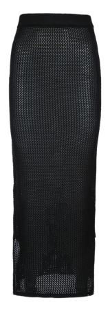 Юбка хлопковая женская / Черный / 40