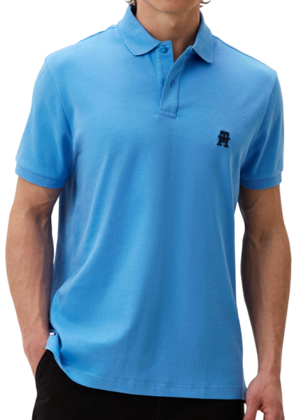 Поло хлопковое мужское / Синий / 48