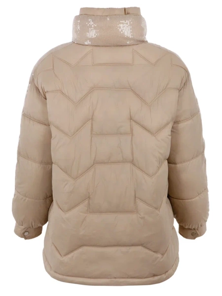 Куртка стеганая женская / Бежевый / 48
