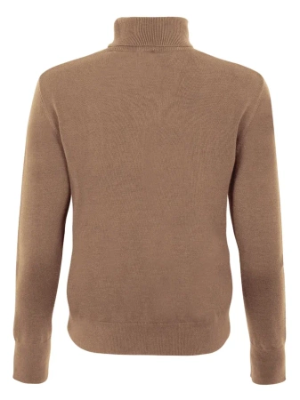 Водолазка базовая женская / Бежевый / 48