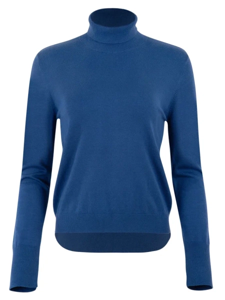 Водолазка базовая женская / Синий / 44