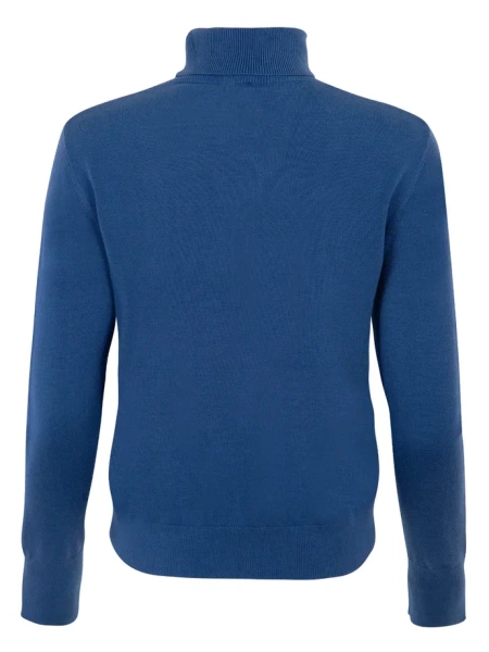 Водолазка базовая женская / Синий / 44