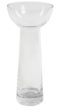Фото Ваза для цветов из стекла