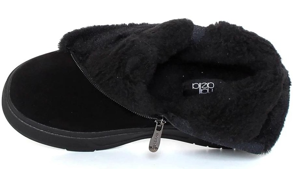 Ботинки на платформе женские / Черный / 36