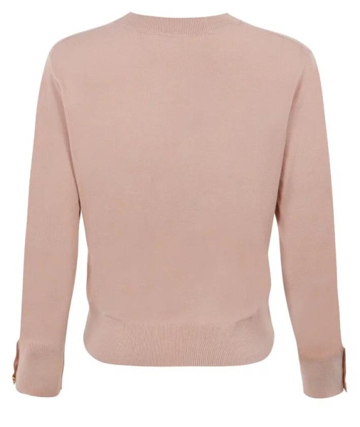 Пуловер базовый женский / Светло-розовый / 44