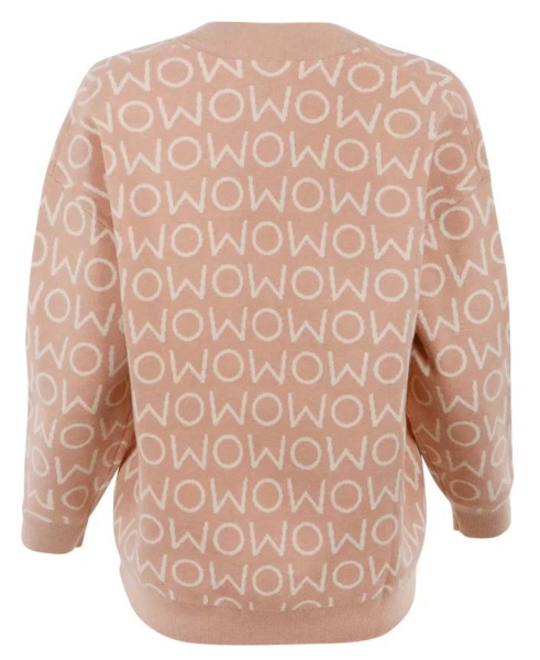 Кардиган с принтом женский / Бежевый / 44