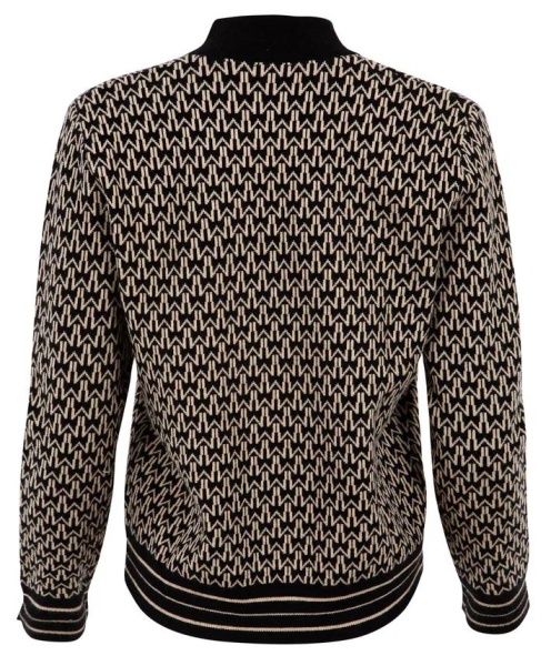 Кардиган с принтом женский  / Черный / 50