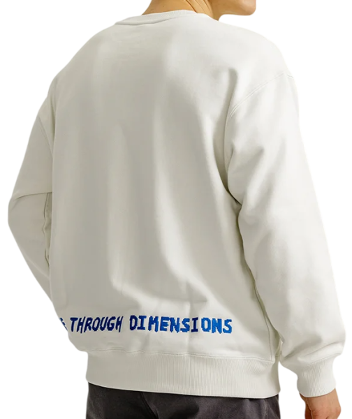 Свитшот хлопковый мужской / Серый / 50