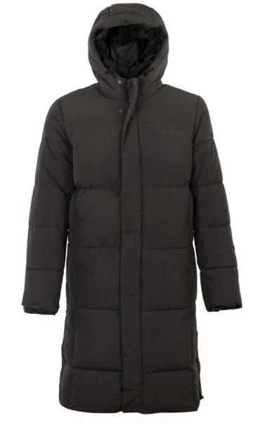 Пальто утепленное мужское / Тёмно-зелёный / 48