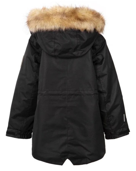 Куртка с капюшоном для мальчика / Черный / 128