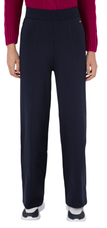 Брюки свободного кроя женские / Тёмно-синий / 42