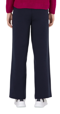 Брюки свободного кроя женские / Тёмно-синий / 42