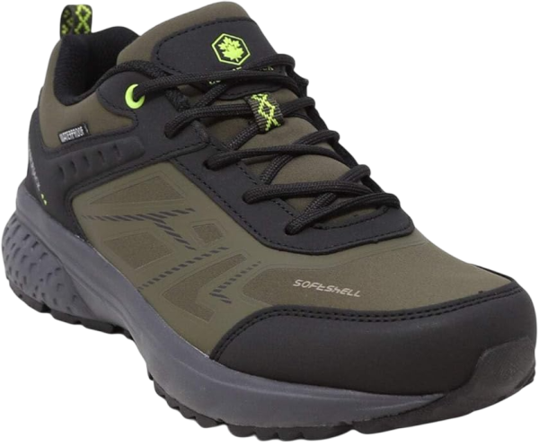 Кроссовки мужские комбинированные / Зеленый / 41